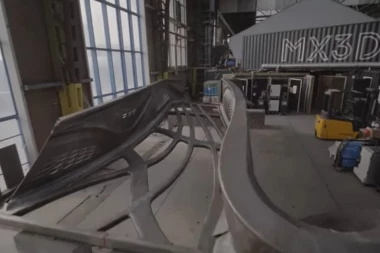 Odštampan prvi metalni 3D most