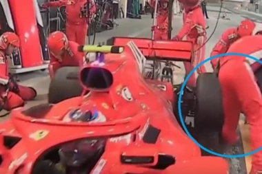 (VIDEO) NOGA JE PUKLA: Kimi pregazio mehaničara