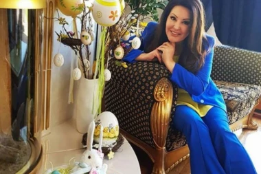RASKOŠAN DOM I DVORIŠTE: Dragana Mirković pokazala kuću za Vaskrs!