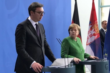 MERKELOVA NAKON SASTANKA SA VUČIĆEM: Srbija ima ključnu ulogu na Kosovu i u BiH