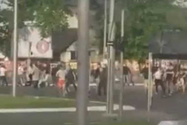 (VIDEO) "DELIJE" I "GROBARI" SE IPAK SUKOBILI