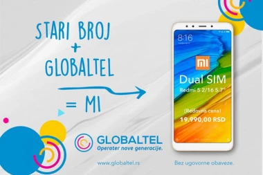 STARI BROJ+GLOBALTEL=MI