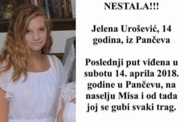 ŠOK: Devojčica Jelena Urošević pronađena DROGIRANA?!