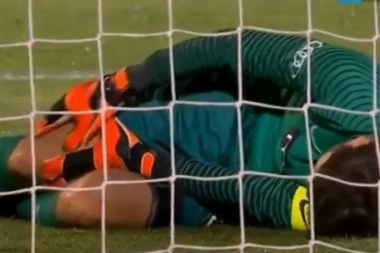 (VIDEO) PROBLEM ZA PARTIZAN I KRSTAJIĆA: Povredio se Vladimir Stojković