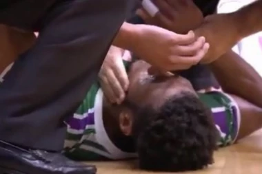 (VIDEO) DRAMA: Nedovićev i Milosavljevićev saigrač kolabirao na terenu