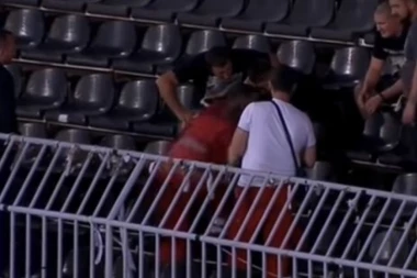(VIDEO) HITNA POMOĆ NA TRIBINI: Jug prestao da navija