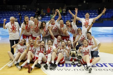 Košarkašice Zvezde odbranile titulu, crno-bele nemoćne na kraju!