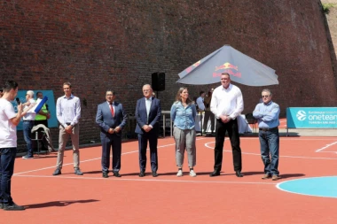 Evroliga renovirala terena na Malom Kalemegdanu, ČOVIĆ I KECMAN SE ZAHVALILI U IME SVOJIH KLUBOVA!