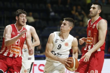 PUKLA STOTKA: Partizan lagano pregazio Vršac