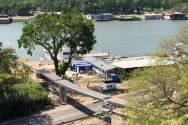 (FOTO) Gradi se pešačka pasarela u Beogradu: POVEZUJE DVA FENOMENALNA MESTA!