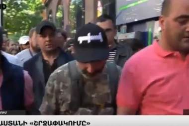 (VIDEO) HAOS NA ULICAMA JERMENIJE: Narod hoće opozicionara za premijera