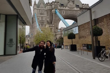 (FOTO) IMA SE MOŽE SE: Dragana Mirković praznike provela u Londonu