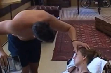 (VIDEO) KIJI POZLILO, SLOBA JOJ DOTRČAO U POMOĆ: A onda se pojavila Luna...