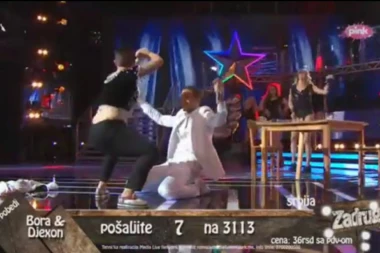 (VIDEO) NEVIĐENO DO SADA! Matora i Anđelo zapalili studio - SKINULA SE, PA VRCKALA!