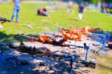 NABILI CELE OVCE NA RAŽANJ I PEKLI IH: Bosanci usred Berlina ŠOKIRALI POLICIJU!