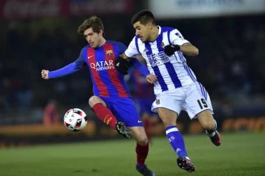 KOŠTAO GA CRVENI NA "EL KLASIKU": Barsin fudbaler suspendovan do kraja sezone!