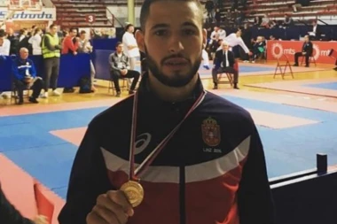 SRBINU IZMAKLO ZLATO: Joksiću srebro na EP u karateu
