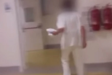 (VIDEO) HIT SNIMAK IZ NIŠA: Medicinska sestra mrtva pijana na radnom mestu