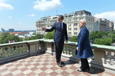 VUČIĆ SA PREDSEDNICOM LITVANIJE: Očekujem povećanje trgovinske saradnje