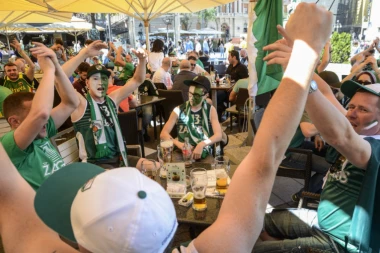 BEOGRAD OKUPIRAN: Turci pevaju, Španci igraju, Rusi navijaju, Litvanci urlaju!