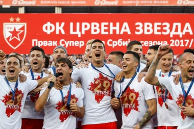 (VIDEO) Stojković i Gobeljić su poveli navijanje, a onda je nastala ludnica