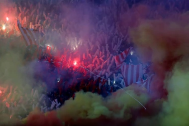 (VIDEO) MARAKANA JE GORELA: Pogledajte spektakularnu koreografiju navijača Zvezde!