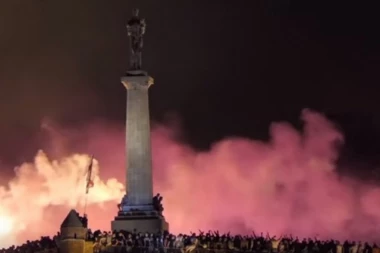 (VIDEO) "Delije" slavile i na Kališu