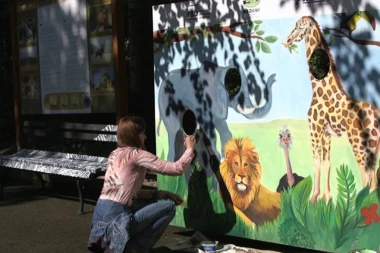 STUDENTI ULEPŠALI PROSTOR ZA NAJMLAĐE BEOGRAĐANE