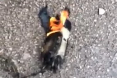 (VIDEO) Stravičan incident u Kuršumliji: PROTIVGRADNA RAKETA PALA PORED ŠKOLE