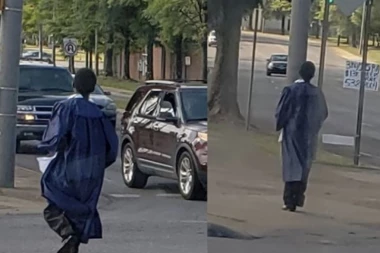 SUZE ĆE VAM SAME KRENUTI! Zbog ove fotografije je maturantu POKLONIO AUTO I PLATIO ŠKOLARINU!