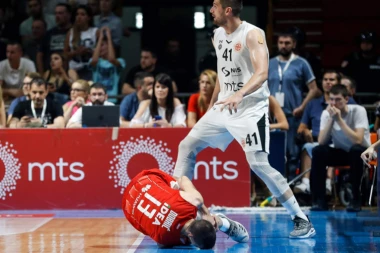 (VIDEO) MALER ZA ZVEZDU: Dobrić se povredio na meču sa Partizanom