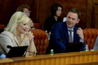 (FOTO) Pogledajte Sinišu Malog prvi put na sednici Vlade