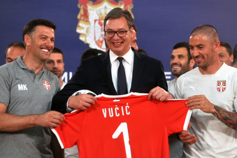 Predsednik Vučić ugostio fudbalere: Dobićete 10 miliona evra, ako osvojite Mundijal!