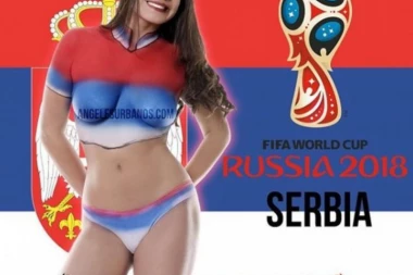 (FOTO) NAŠA JE NAJLEPŠA: Kolumbijac oslikao gole manekenke u bojama ekipa koje će igrati na Mundijalu!