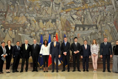 Udovičić ugostio Flesel: Potpisana saradnja Srbije i Francuske