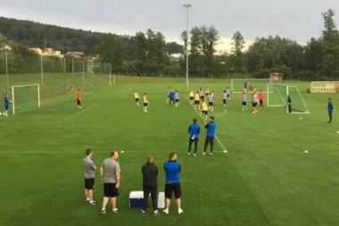 (FOTO) "Orlovi" odradili prvi trening u Austriji
