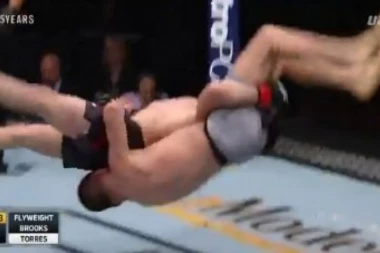 (VIDEO) OVO ČUDO JOŠ NISTE VIDELI: UFC borac nokautirao samog sebe!