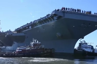 (VIDEO) AMERIČKA MORSKA NEMAN: Ovo je najsavremeniji i najskuplji ratni brod na svetu