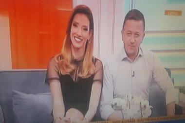 Jovana u "Jutarnjem programu" se šalila na Srđanov račun!