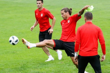 Fudbaleri Srbije odradili poslednji trening u Austriji