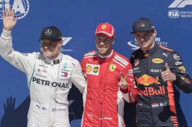 Fetel najbrži na treningu u Montrealu, Hamilton tek četvrti