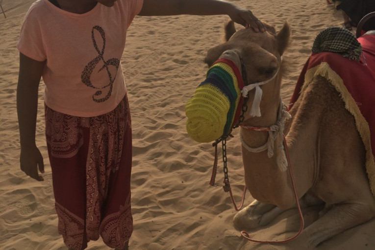 Kamila spremna za jahanje