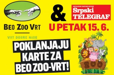 POKLON ULAZNICE: Srpski telegraf vas vodi u Beogradski zoo-vrt