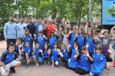 U centru Beograda otvoren "Mundijalski trg"