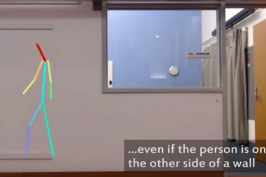 (VIDEO) IMPRESIVNO! AI detektuje kretanje kroz zidove