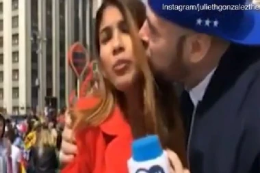 (VIDEO) BOLESNIK! Napao reporterku na Svetskom prvenstvu i IZVATAO JE ZA GRUDI!