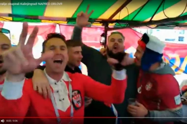 (VIDEO) Srbi iz Australije okupirali Kalinjingrad!