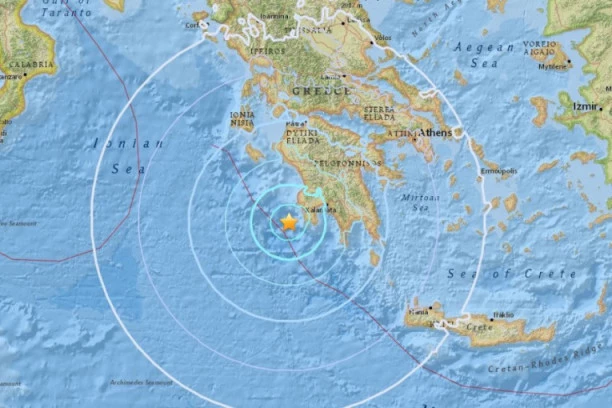 JAK ZEMLJOTRES POGODIO GRČKU! Osetio se u Srbiji i celom regionu!