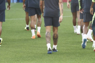 (FOTO) Brazilci trenirali pred duel sa Srbijom