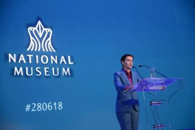 PREMIJERKA ANA BRNABIĆ NA OTVARANJU NARODNOG MUZEJA: Mi smo samo završili posao Aleksandra Vučića!
